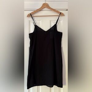 Veronica Beard Black Cotton Slip for Mini Dress Size 6‎ NWT